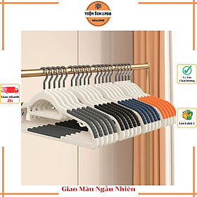 Mua Set 10 móc treo quần áo chống trượt xoay 360 đa năng (Giao màu ngẫu nhiên)