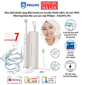 Bàn chải đánh răng điện Philips Sonicare Gentle Multi-effec HX2491 01