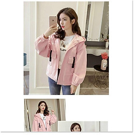 Áo khoác kaki nữ xịn xò siêu duyên dáng cho các bạn trẻ THỜI TRANG KING FASHION