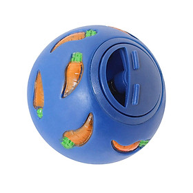 Pet Slow Feeder Bowl Snack Toy Ball Interactive Bunny Toy for Puppy