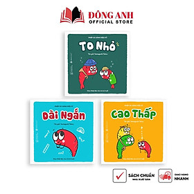 Hình ảnh Sách - Combo 3 cuốn Ehon Phép So Sánh Diệu Kì dành cho bé từ 0-6 tuổi