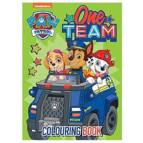 Paw Patrol Blue Colouring