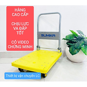 Mua Xe đẩy hàng gấp gọn 170KG Sumika cao cấp chịu lực va đập tốt
