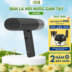 Mua Bàn ủi hơi nước cầm tay Lebenlang LBL5280  thiết kế gấp gọn  công suất 900W  tặng kèm túi đựng  bảo hành 2 năm – hàng chính hãng