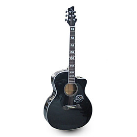 Đàn Guitar Acoustic NG N1BK-EQ ( Tích Hợp Sẵn EQ Biểu Diễn, Thu Âm)
