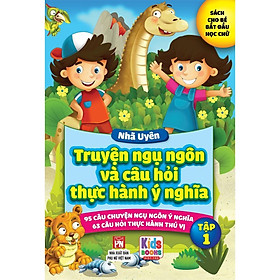 Sách - Truyện Ngụ Ngôn Và Câu Hỏi Thực Hành Ý Nghĩa - 95 Câu Chuyện Ngụ Ngôn Ý Nghĩa - 63 Câu Hỏi Thực Hành - Tập 1 - Việt Thư