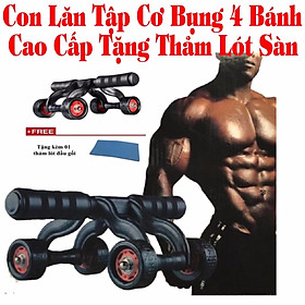 Dụng cụ tập cơ bụng lăn bôn bánh