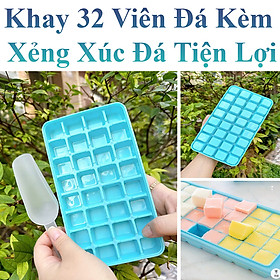 Mua Khay 32 Viên Đá Kèm Xẻng Xúc Đá Tiện Lợi