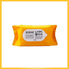 Khăn Ướt No Brand 100 Miếng Tiện Dụng Dùng Tẩy Trang Vệ SInh Cá Nhân