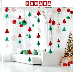 Dây Giấy Cây Thông 3D Trang Trí Giáng Sinh 3 m - Vinacraft