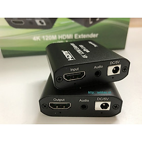Mua Bộ kéo dài HDMI 4K  120m qua cáp mạng lan Sinoamigo HDES17 (2 thiết bị) - Hàng Chính Hãng
