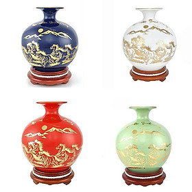 Mua Mã đáo thành công Bình hút lộc  lọ hoa hút tài lộc trơn
