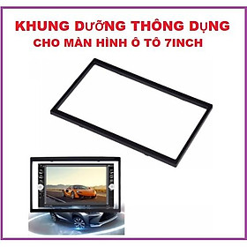 Khung Viền 2 Din Cho Đầu Dvd Xe Ô Tô, khung dưỡng thông dụng cho màn hình 7inch.