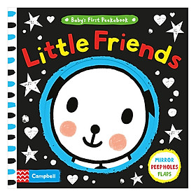 [Download Sách] Cambell Mirror Peep Holes Flaps: Baby's First Peekabook: Little Friends