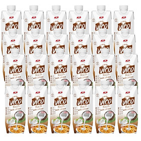THÙNG 24 HỘP NƯỚC CỐT DỪA BÉO NGẬY VICO RICH 330ml