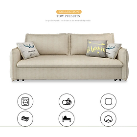 Mua Sofa giường đa năng hộc kéo HGK-16 ngăn chứa đồ tiện dụng Tundo KT 1m8