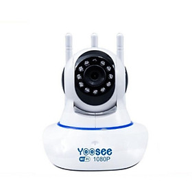 Mua Camera wifi trong nhà Yoosee 2.0 Full HD  3 râu  xoay 360 độ   tương tác 2 chiều  hỗ trợ thẻ nhớ lên đến 128G  cảnh báo chuyển động – Hàng nhập khẩu