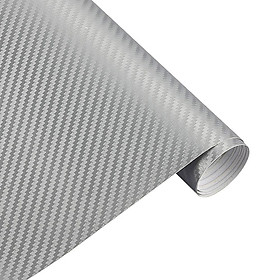 30x127cm Waterproof DIY 3D Carbon Fiber Vinyl Wrapping Film Car Sticker Motorcycle Automobiles Car Styling Accessories
