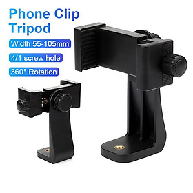 Mua Kẹp điện Thoại đa Năng Cho Chân Máy Xoay 360 Điện Thoại Gắn Lên Tripod Livelivestream Phụ Kiện Chân Máy