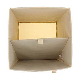 Children's toy replacement shoe stool storage box basket Brown