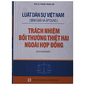 Hình ảnh Sách - Luật Dân sự Việt Nam ( Bình giải và áp dụng) - Trách nhiệm bồi thường thiệt hại ngoài hợp đồng)