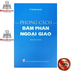 Hình ảnh sách Sách - Phong cách đàm phán ngoại giao