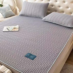 Mua Bộ Chiếu Điều Hoà Cao Su Non Đủ Kích Thước Giường Màu GHI XÁM