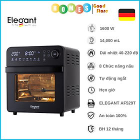 Mua Nồi Chiên Không Dầu Thương Hiệu Đức ELEGANT AF530T 8 Chế Độ Nấu Dung Tích 6L Công Suất 1400W - Hàng Chính Hãng