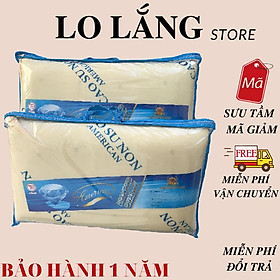 Mua Gối nằm cao su non nhân tạo siêu êm ái cho giấc ngủ và sức khỏe kích thước 40x60 cao cấp