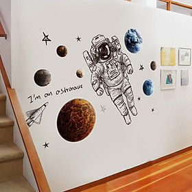 Mua Decal dán tường cho bé Phi Hành Gia XL8335 kiddecals