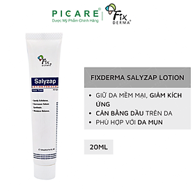 Kem Dưỡng Giảm Mụn Ban Đêm Fixderma Salyzap Lotion For Acne 20ml