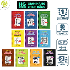 [Combo tập 1-10] Nhật Ký Chú Bé Nhút Nhát bản Tiếng Việt - Diary Of A Wimpy Kid