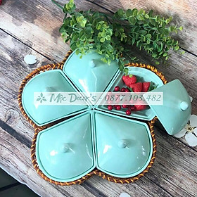 Mua TỔNG HỢP KHAY SỨ ĐẸP  KHAY HŨ SỨ GỖ   KHAY MỨT TẾT BÁT TRÀNG CỰC ĐẸP