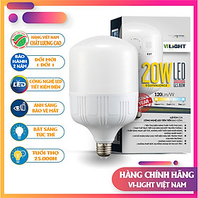 Mua Bóng đèn LED Bulb 20W Vi-Light thân nhựa ánh sáng trắng