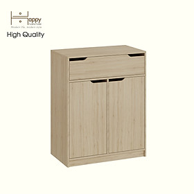 Mua HAPPY FURNITURE   Tủ lưu trữ 1 ngăn kéo 2 cửa mở - ASO  TLT_070   80cm x 45cm x 100cm DxRxC