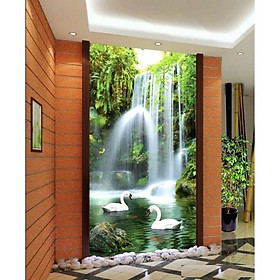 Mua Tranh dán tường 3D thác nước TDT17 (100x150cm)
