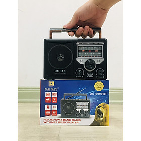 Mua Đài radio FM-DC 9999 URT có Bluetooth bắt sóng FM cực tốt Cho người cao tuổi -Hàng Chính Hãng