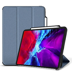 Bao da dành cho ipad pro 12.9 inch 2021 / ipad pro 12.9 inch 2020 ringke smart case có khe cắm apple pencil - hàng chính hãng
