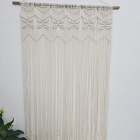 Rèm cửa sổ macrame - trang trí nhà cửa, đồ decor