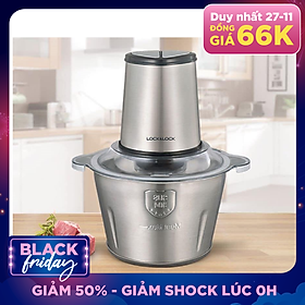 Máy Xay Thịt Cối Inox Lock&Lock EJM172 (2 lít) Hàng Chính Hãng