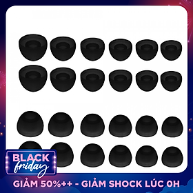 Đệm Tai Nghe Silicone S M L (4.5mm) (12 Cặp 24 Cái)