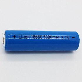 Pin sạc 3.7V 18650 5000mAh cho sạc dự phòng, đèn pin, đồ chơi