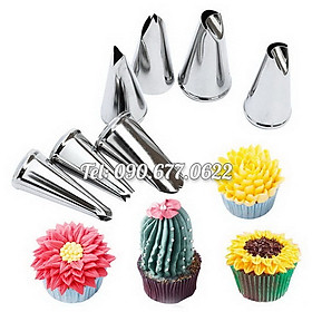 Bộ 6 đuôi bắt bông kem – Dụng cụ làm bánh kem – Mã số 1053