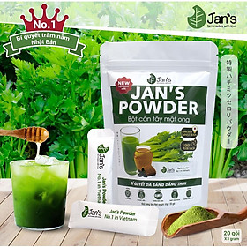 Bột Cần Tây Mật Ong Jan's mới 20 gói tiện dụng