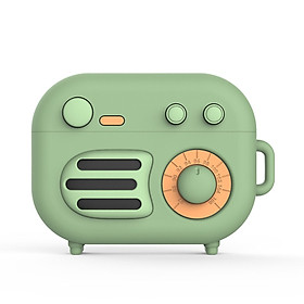 Bao Case Cho Airpods Pro Kai Hình Radio Retro- Hàng Chính Hãng