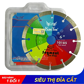 Mua Lưỡi Cắt Gạch 150mm KingTom Sắc Màu Khô - Chuyên Bê Tông  Đá Hoa Cương
