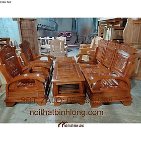 Mua bộ phòng khách gỗ Xoan