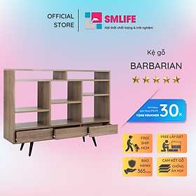 Mua Giá sách hiện đại bằng gỗ công nghiệp MDF thiết kế đẹp SMLIFE Barbarian