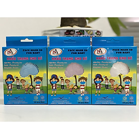 Khẩu Trang Y Tế 5D Trẻ Em Nam Anh - Hộp 10 cái