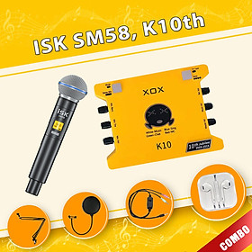 Mua Bộ livestream XOX K10 Micro không dây ISK SM58